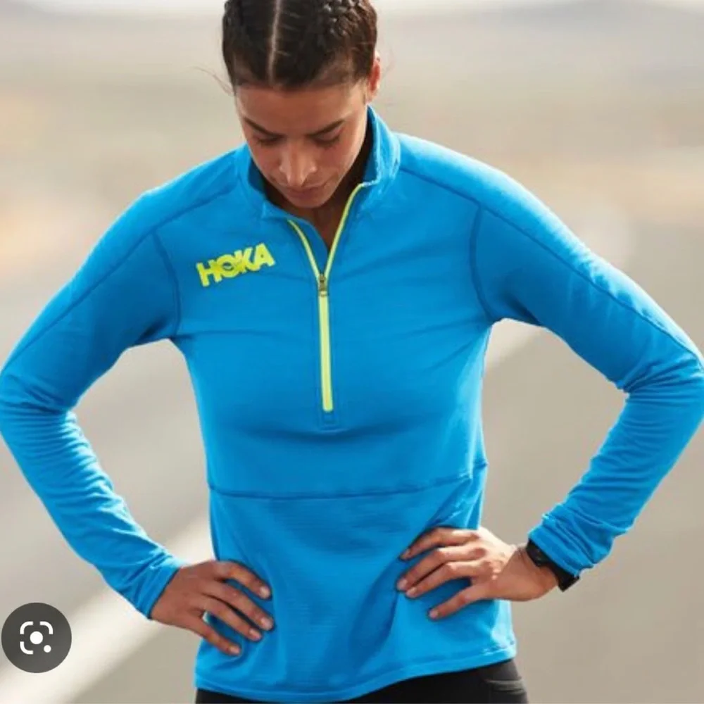 Hoka 1/2 Zip Midlayer Long Sleeve Top - Picture 2 of 13